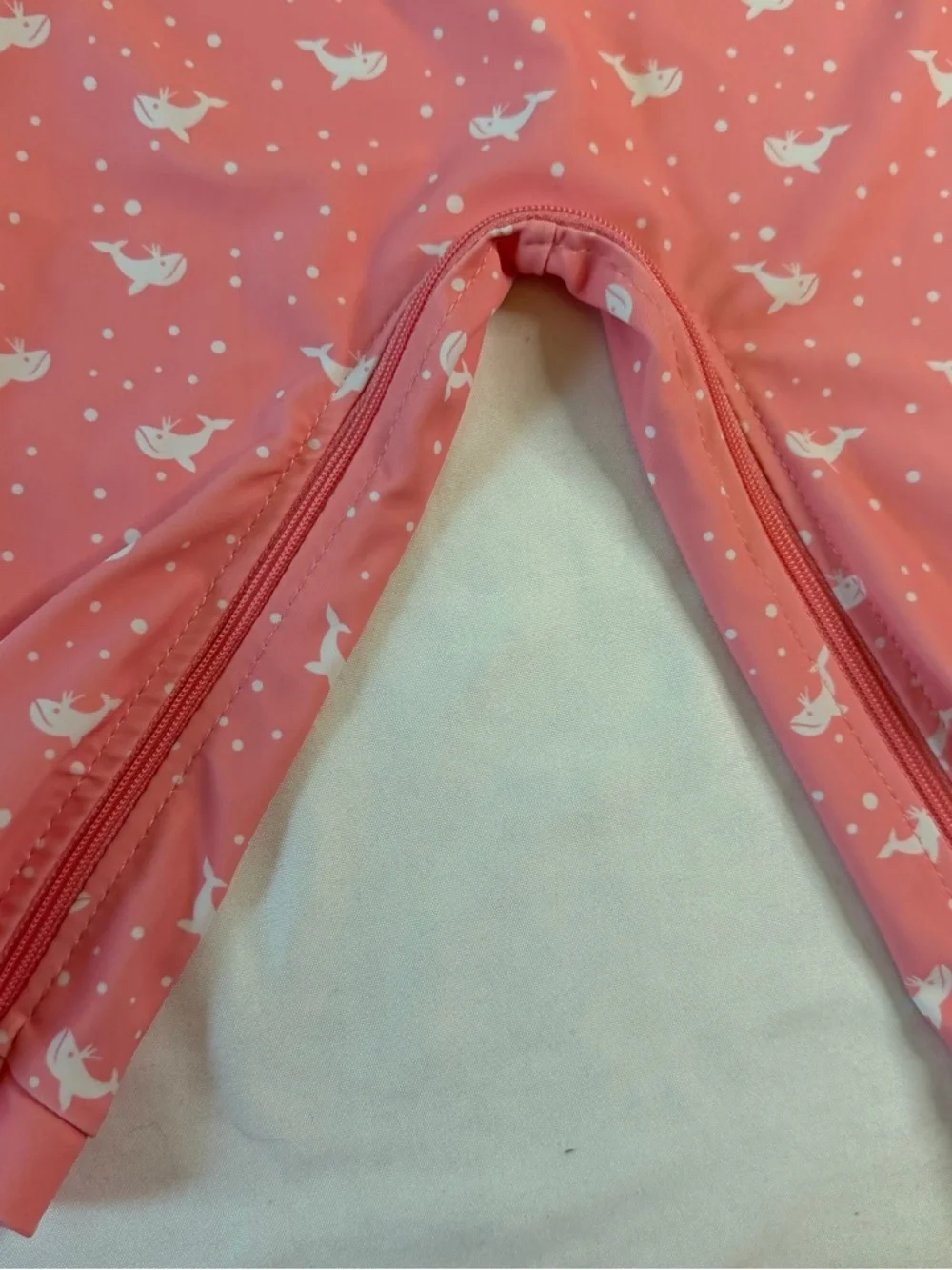 WeVswe Pink Whale One‎ Piece Rash Guard 3-6M